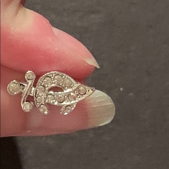 Shriner’s Lapel Pin with Rhinestones - Picture 2 of 8